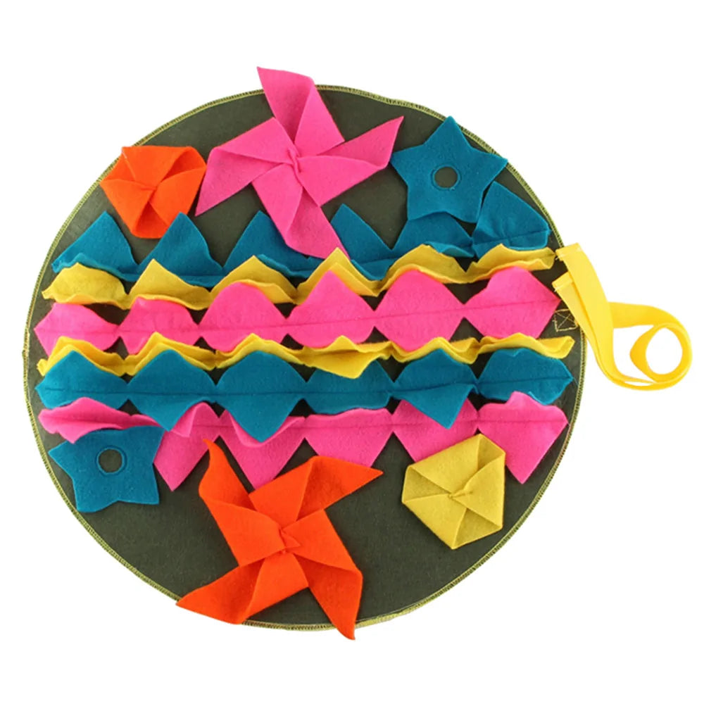 Snuffle Mat Pet Feeding Mat, Durable Interactive Dog & Cat Puzzle Toys