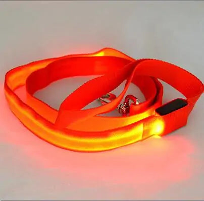 High Visibility LED Glow In Dark Dog Leash