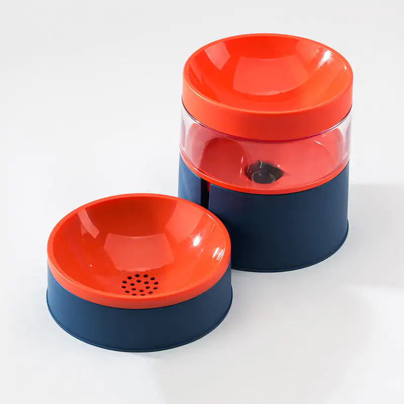Spill-Proof Pet Drinking Water & Feeding Bowl - Keep Your Floors Clean and Your Pets Happy!