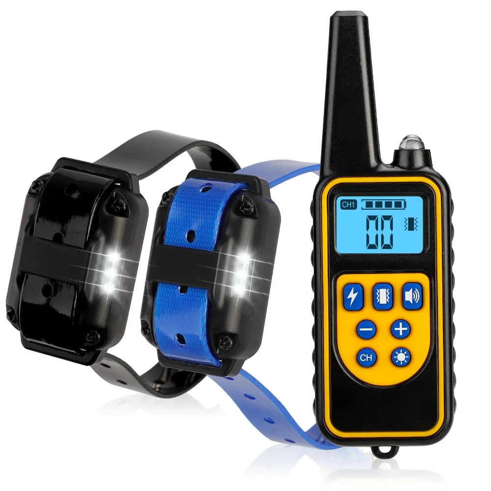 Waterproof Electric Dog Training Collar with Shock, Vibration, and Sound Modes