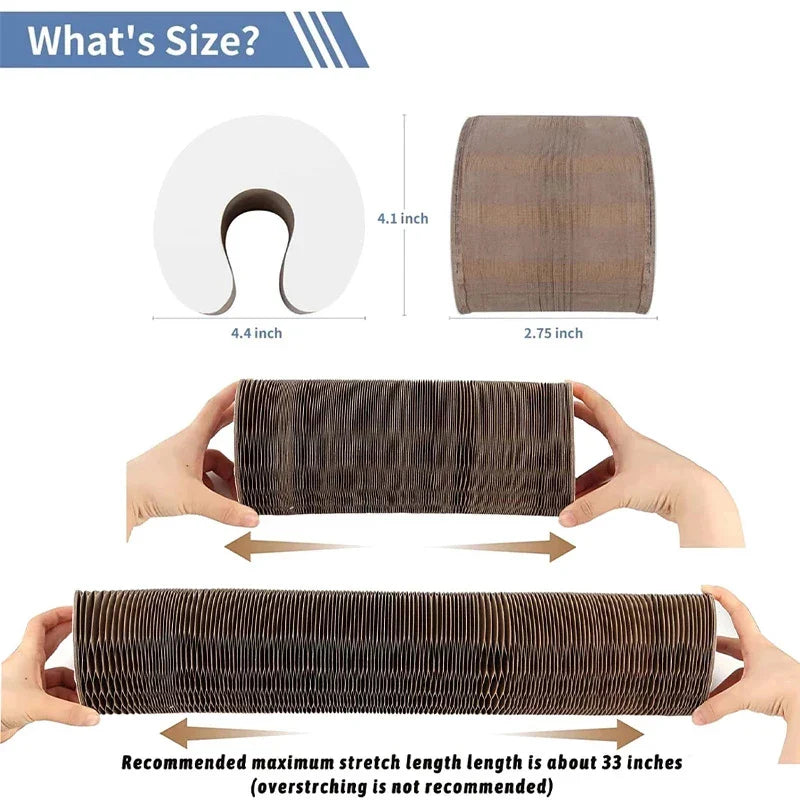 Multi-Shape Cat Scratching Board - Foldable Scratch Pad