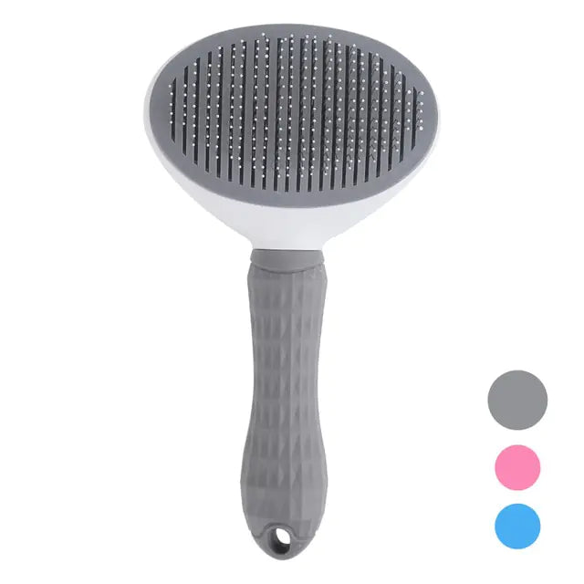 Pet Self Cleaning Hair Comb
