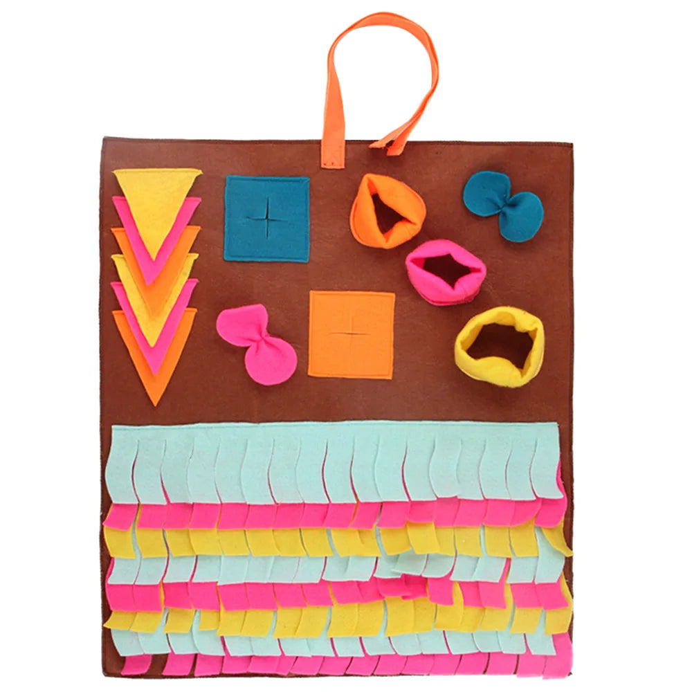 Snuffle Mat Pet Feeding Mat, Durable Interactive Dog & Cat Puzzle Toys
