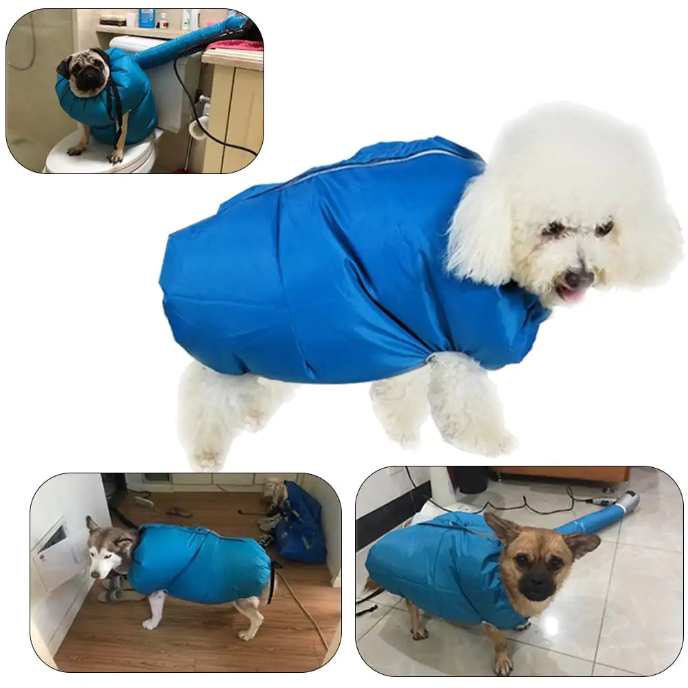 Painless Pet Hair Dryer Coat