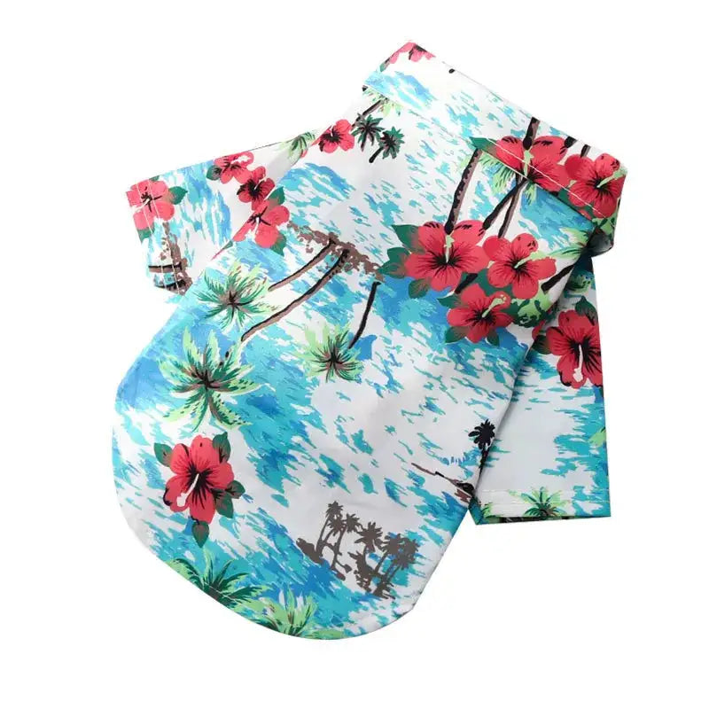Dog Hawaiian T-Shirt Hawaii Style Summer Dog Clothes