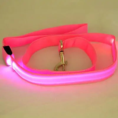High Visibility LED Glow In Dark Dog Leash